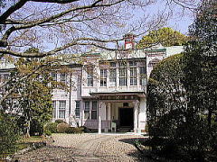 佐倉高校の木造の旧校舎